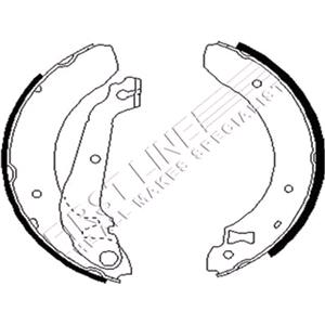 Uncategorised, First Line Brake Shoe Set, Firstline