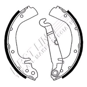 Uncategorised, First Line Brake Shoe Set, Firstline