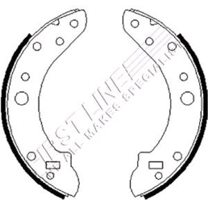 Uncategorised, First Line Brake Shoe Set, Firstline