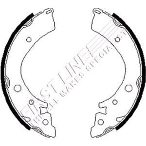 Uncategorised, First Line Brake Shoe Set, Firstline