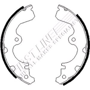 Uncategorised, First Line Brake Shoe Set, Firstline