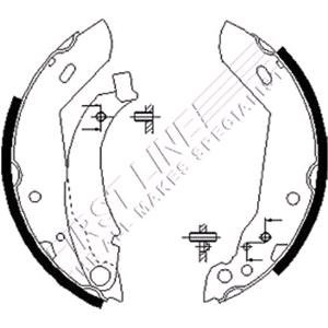 Uncategorised, First Line Brake Shoe Set, Firstline