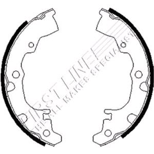 Uncategorised, First Line Brake Shoe Set, Firstline