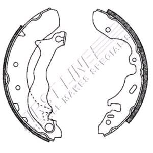 Uncategorised, First Line Brake Shoe Set, Firstline