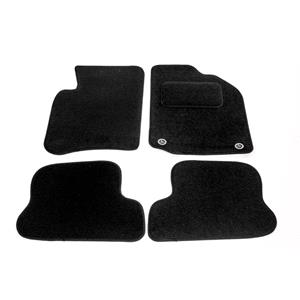 Car Mats, Tailored Car Floor Mats in Black for Ford KA 1996 2008   No Clips Required, Tailored Car Mats