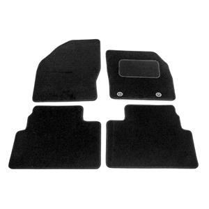 Car Mats, Tailored Car Floor Mats in Black for Ford Kuga 2008 2013   with Clip Location In Drivers Mat, Tailored Car Mats