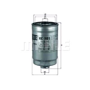 Fuel Filters, MAHLE Fuel Filter   KC101, Mahle Original