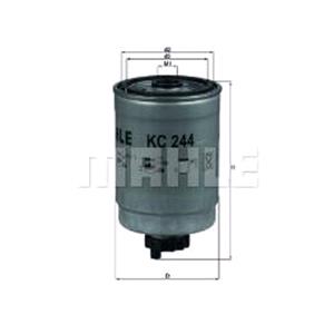 Fuel Filters, MAHLE Fuel Filter   KC244, Mahle Original
