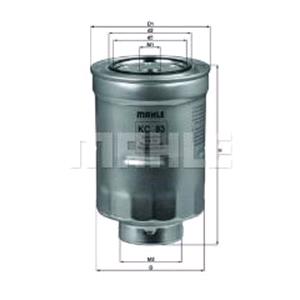 Fuel Filters, MAHLE Fuel Filter   KC83, Mahle Original