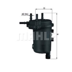 Fuel Filters, MAHLE Fuel Filter   KL633D, Mahle Original