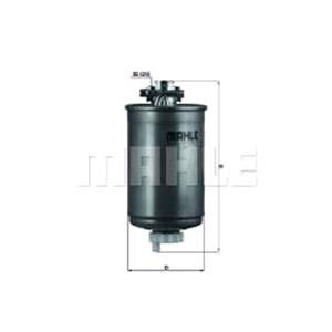 Fuel Filters, Mahle Fuel Filter   KL75 (KL75), Mahle Original