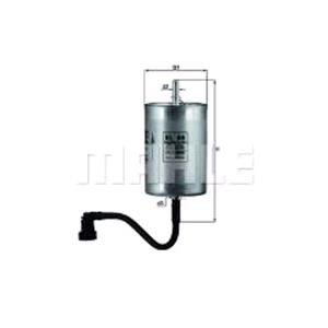 Fuel Filters, MAHLE Fuel Filter   KL80, Mahle Original