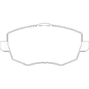 Brake Pads, Mintex Front Brake Pads (Full set for Front Axle) *SALE*   MDB2656, Mintex