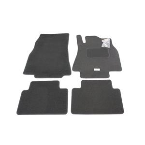 Tailored Car Floor Mats in Black for Mercedes A Class 2004 2012   2 Clip Version