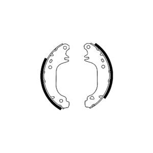 Brake Shoe Set, Mintex Brake Shoes Set   MFR176, Mintex