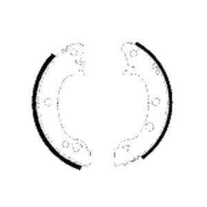 Brake Shoe Set, Mintex Brake Shoes Set   MFR256, Mintex