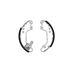 Brake Shoe Set, Mintex Brake Shoes Set   MFR275, Mintex
