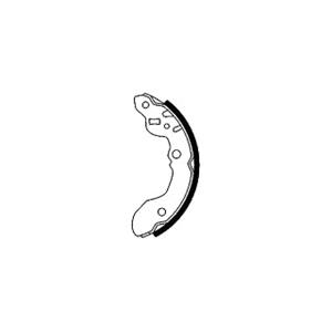 Brake Shoe Set, Mintex Brake Shoes Set   MFR414, Mintex
