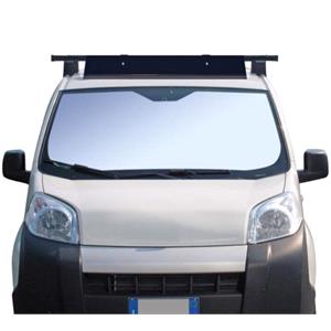 Wind Deflector Kit For Black Steel NorDrive Roof Bars - 110cm