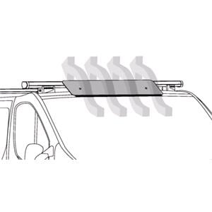 Wind Deflector Kit For Aluminium NorDrive Roof Racks - 110cm