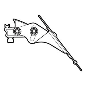 Wind Deflector Kit For Aluminium NorDrive Roof Racks - 110cm