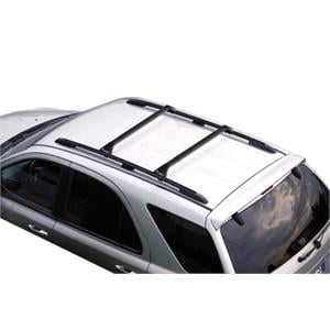 Complete set of steel roof bars, supplied with locks and keys