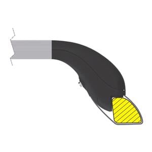 Complete set of aluminium roof bars, supplied with locks and keys