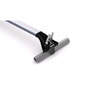 Complete set of aluminium roof bars, supplied with locks and keys