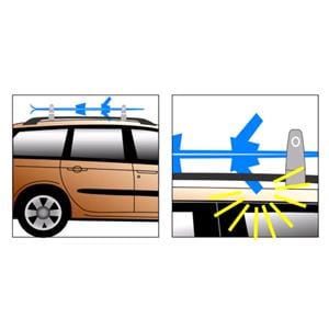 Extension, ski carrier spacers kit