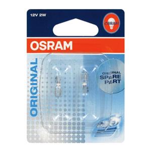 Bulbs - by Bulb Type, Osram Original W2W 12V Bulb  - Twin Pack, Osram