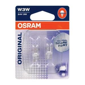 Bulbs - by Bulb Type, Osram Original WY5W 24V Bulb Amber - Twin Pack, Osram