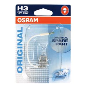 Bulbs - by Bulb Type, Osram Original H3 12V Bulb  - Single, Osram