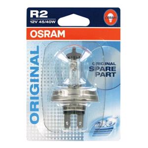 Bulbs   by Bulb Type, Osram Original R2 12V Bulb    Single, Osram