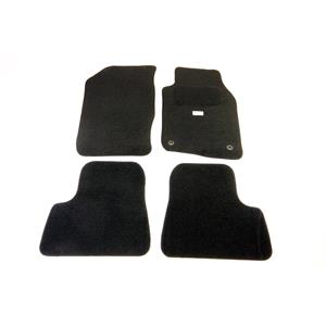 Car Mats, Tailored Car Floor Mats in Black for Peugeot 206 Hatchback 1998 2002   with Fixing Holes, Tailored Car Mats