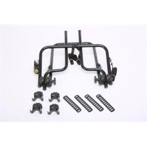 Peruzzo Black 4x4 Spare Wheel Mounted Bike Rack for 2 Bikes