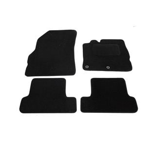 Car Mats, Tailored Car Floor Mats in Black for Renault Megane Saloon 2009 2016   Not Coupe, Tailored Car Mats