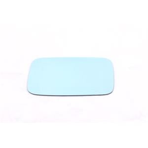 Wing Mirrors, Left / Right Stick On Blue Mirror Glass for BMW 5, 1987 1995, 
