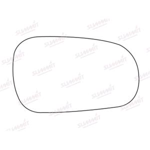 Wing Mirrors, Right Stick On Wing Mirror Glass for Honda ACCORD Mk V 1993 to 1997, SUMMIT