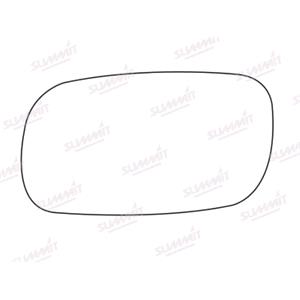 Wing Mirrors, Left Stick On Wing Mirror Glass for Vauxhall ASTRA Mk III Estate 1994 to 1998, SUMMIT