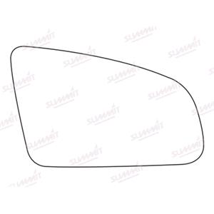 Wing Mirrors, Right Stick On Wing Mirror glass for AUDI A4 Avant, 2004 2008, SUMMIT