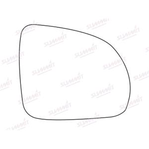 Wing Mirrors, Right Stick On Wing Mirror Glass for Kia PICANTO, 2007 2011, 