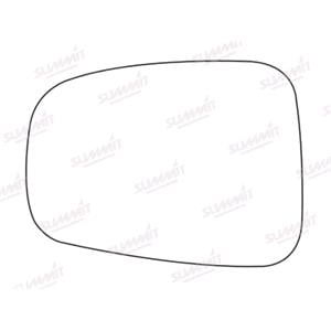 Wing Mirrors, Left Stick On Wing Mirror Glass for Peugeot 807 2008 2014, SUMMIT