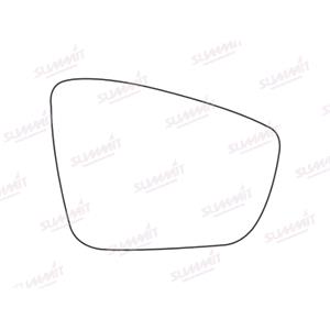 Wing Mirrors, Right Stick On Wing Mirror Glass for Volkswagen UP, 2017 2020, SUMMIT