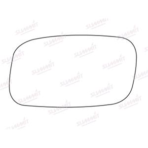 Wing Mirrors, Left Stick On Wing Mirror Glass for Opel CALIBRA, 1990 1997, SUMMIT