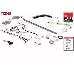 Timing Chain Kit, FAI AutoParts Timing Chain Kit   TCK4S, FAI AutoParts