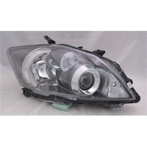Lights, Right Headlamp (Black) for Toyota AURIS van  2010 2012, 