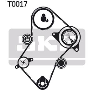 Timing Belts, SKF Timing Belt Kit with Waterpump   VKMC03241, SKF