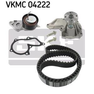 Timing Belts, SKF Timing Belt Kit with Waterpump (VKMC04222), SKF