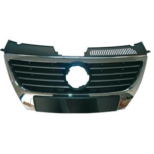Grilles, Volkswagen Passat 2005 2011 Grille, Highline Models, Without Parking Sensors, Takes 150mm Badge, Aftermarket