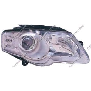Lights, Right Headlamp (Hella Type) Volkswagen PASSAT Estate 2005 On, HELLA